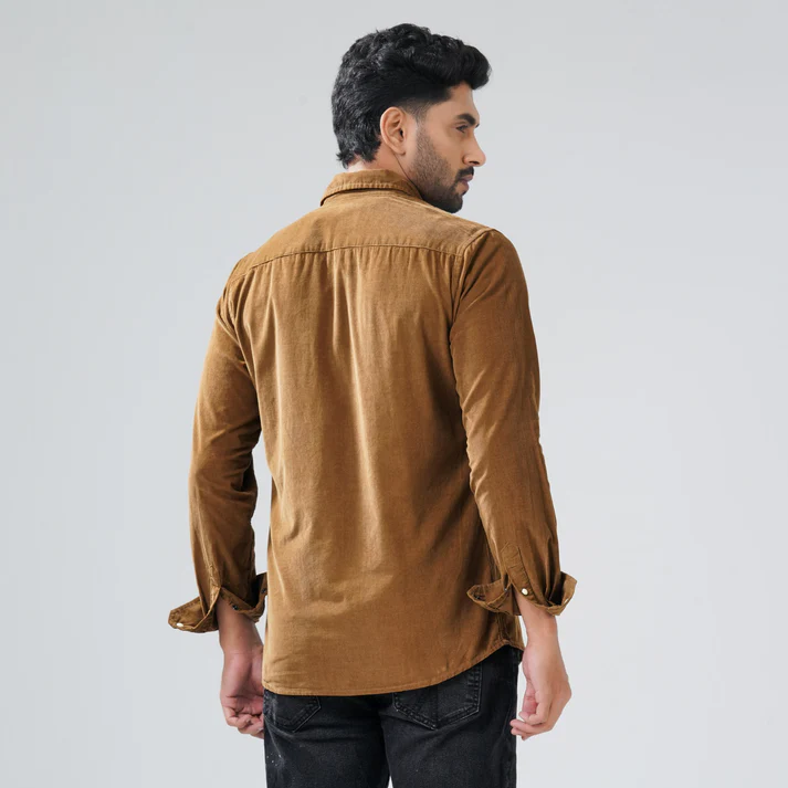 Demo Brown Shirt Back