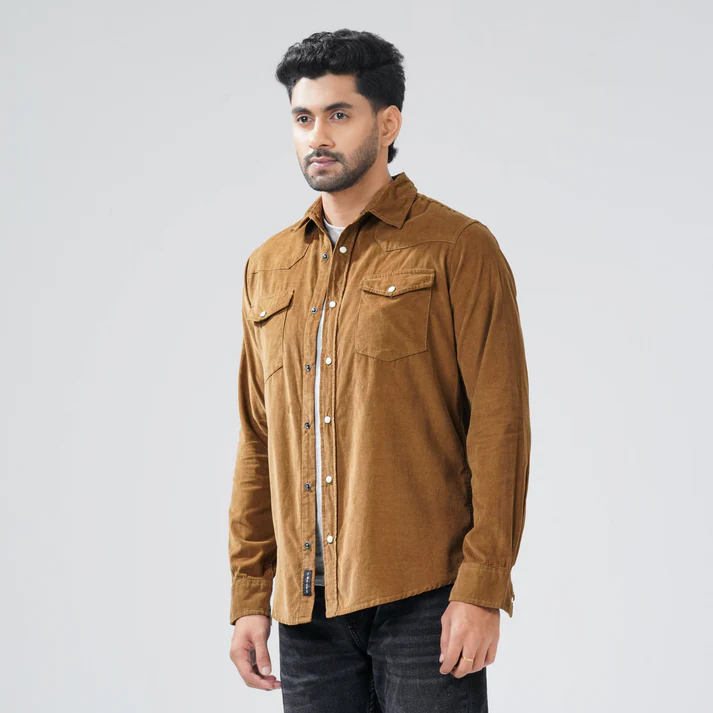 Demo Eid Brown Shirt